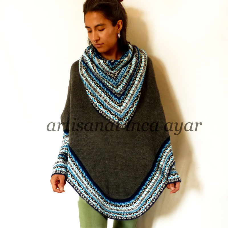 Bandeaux en tissu et laine d'alpaga - artisanat ethnique Inca Ayar